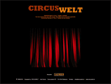 Tablet Screenshot of circuswelt.ch